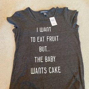 Maternity shirt NWT